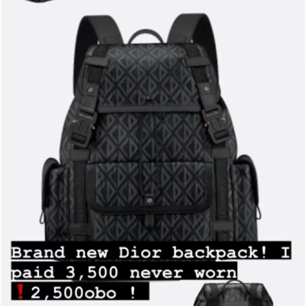 dior backpack